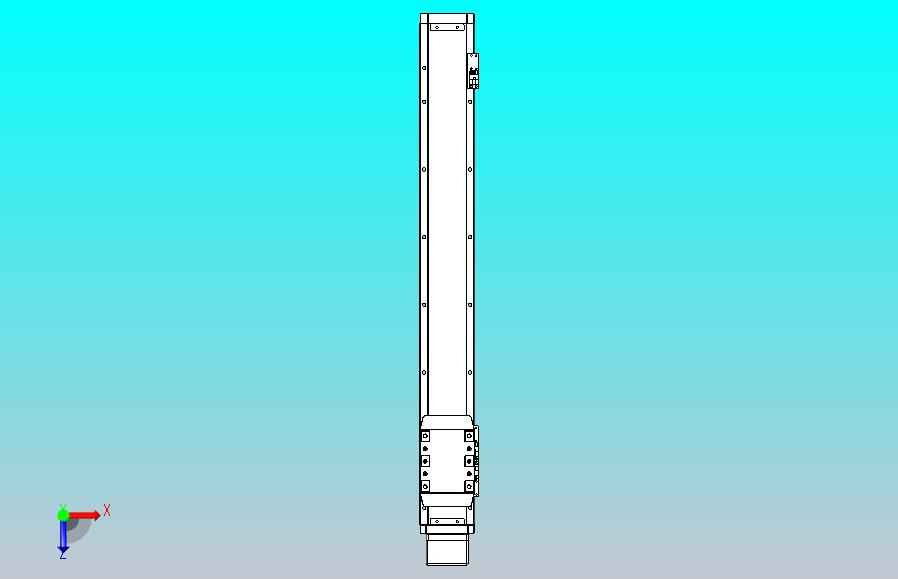 滚珠丝杠直线轴内置导轨TPA-GCR-80-1610C-L550-MP-M20-N3