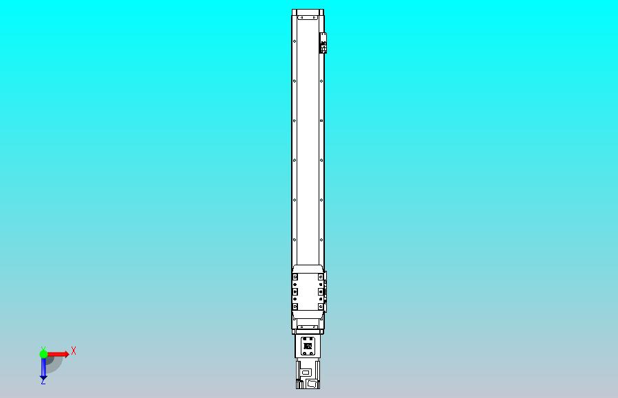 滚珠丝杠直线轴内置导轨TPA-GCR-80-1610C-L600-M-M40-N3