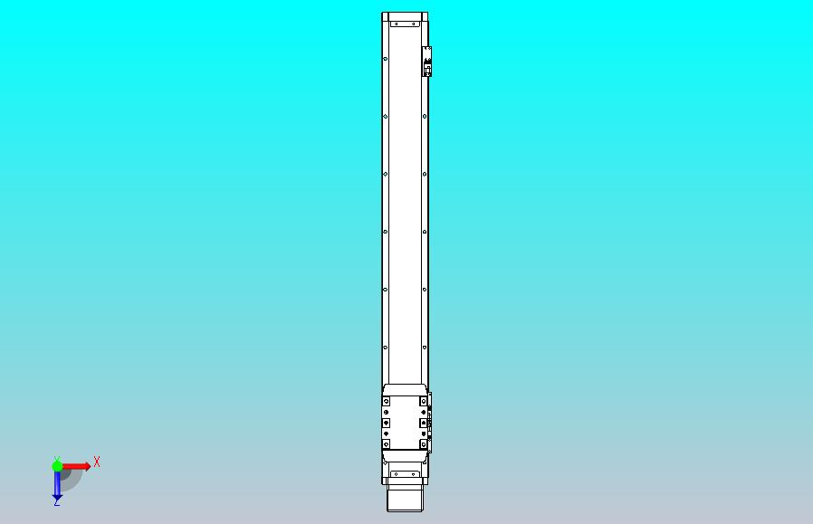 滚珠丝杠直线轴内置导轨TPA-GCR-80-1610C-L600-MP-M20-N3