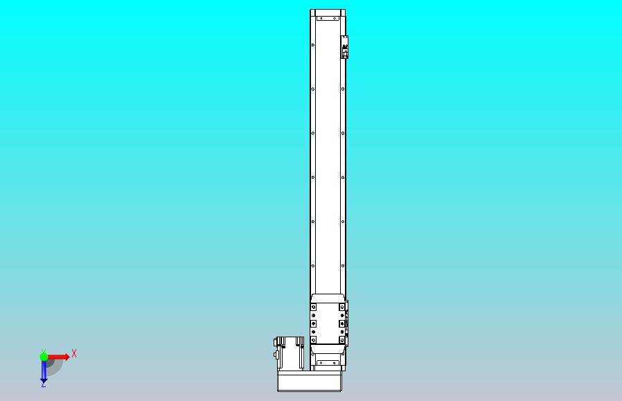 滚珠丝杠直线轴内置导轨TPA-GCR-80-1610C-L600-MR-M40-N3
