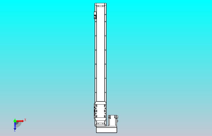 滚珠丝杠直线轴内置导轨TPA-GCR-80-1610C-L650-ML-M20-N3