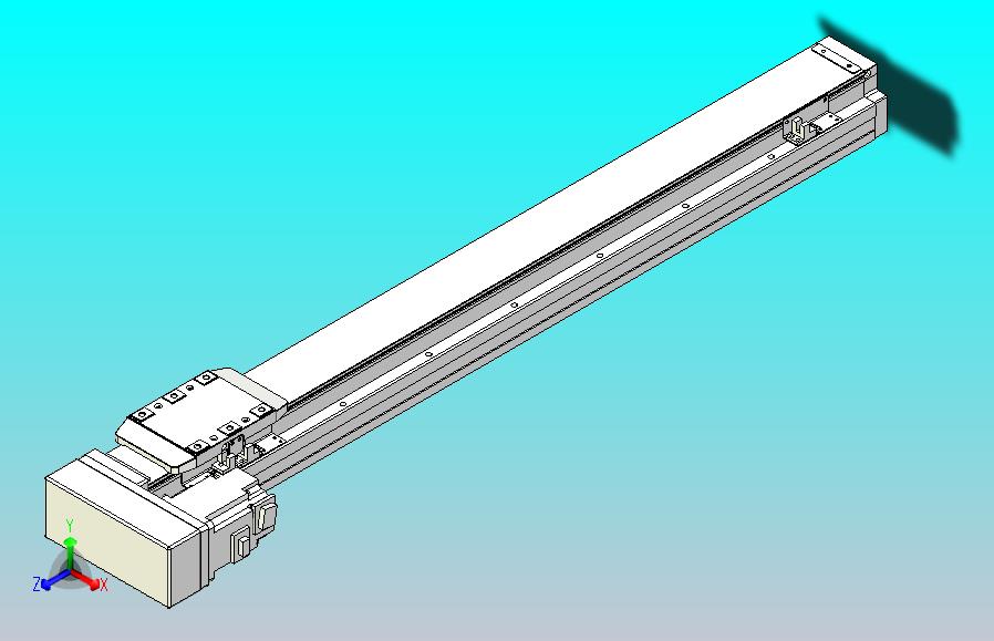 滚珠丝杠直线轴内置导轨TPA-GCR-80-1610C-L650-ML-M40-N3