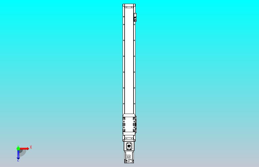 滚珠丝杠直线轴内置导轨TPA-GCR-80-1610C-L650-M-M40-N3
