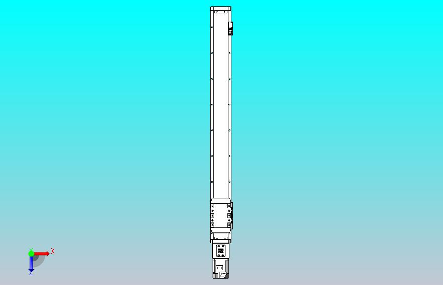 滚珠丝杠直线轴内置导轨TPA-GCR-80-1610C-L700-M-M40-N3