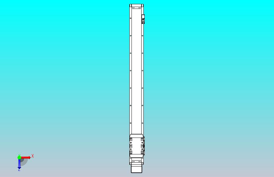滚珠丝杠直线轴内置导轨TPA-GCR-80-1610C-L700-MP-M20-N3