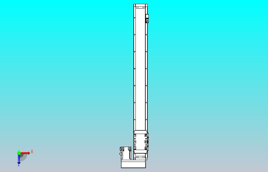 滚珠丝杠直线轴内置导轨TPA-GCR-80-1610C-L700-MR-M20-N3