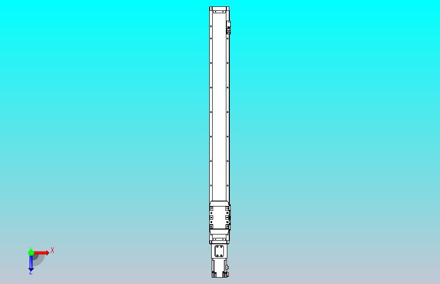 滚珠丝杠直线轴内置导轨TPA-GCR-80-1610C-L750-M-M20-N3