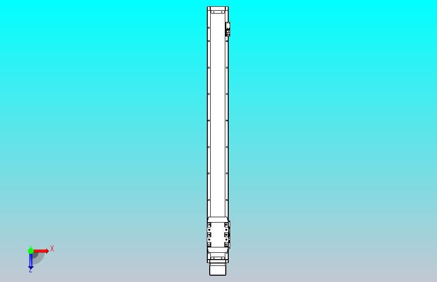滚珠丝杠直线轴内置导轨TPA-GCR-80-1610C-L750-MP-M40-N3