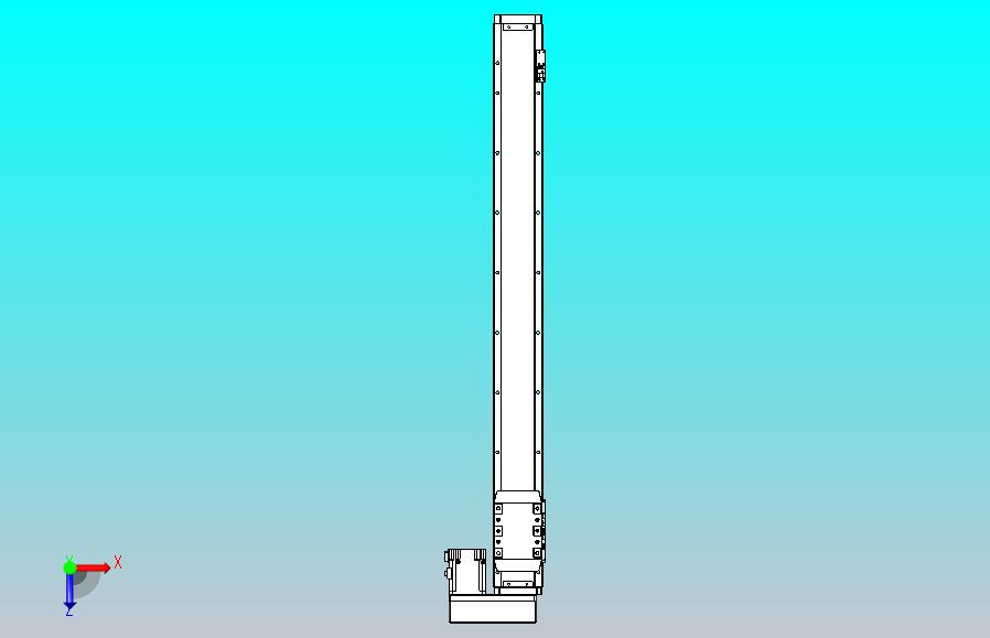 滚珠丝杠直线轴内置导轨TPA-GCR-80-1610C-L750-MR-M40-N3