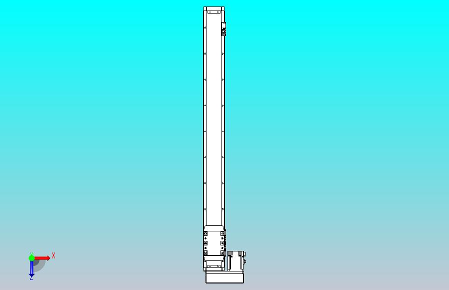 滚珠丝杠直线轴内置导轨TPA-GCR-80-1610C-L800-ML-M40-N3
