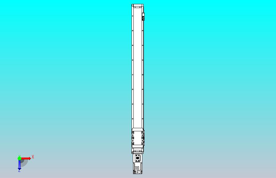 滚珠丝杠直线轴内置导轨TPA-GCR-80-1610C-L800-M-M40-N3