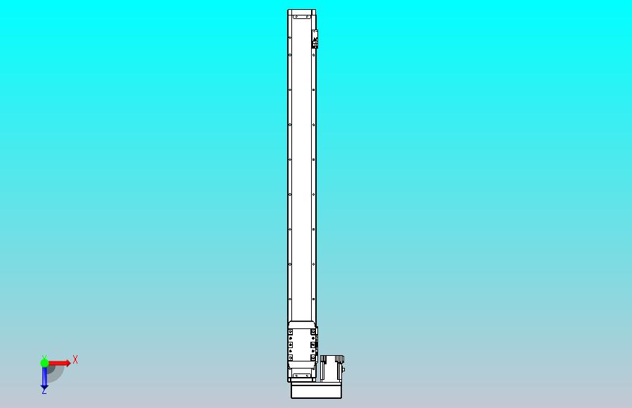 滚珠丝杠直线轴内置导轨TPA-GCR-80-1610C-L850-ML-M40-N3