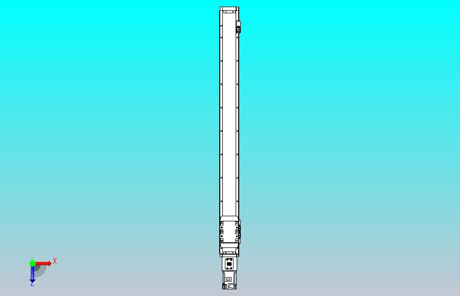 滚珠丝杠直线轴内置导轨TPA-GCR-80-1610C-L850-M-M40-N3