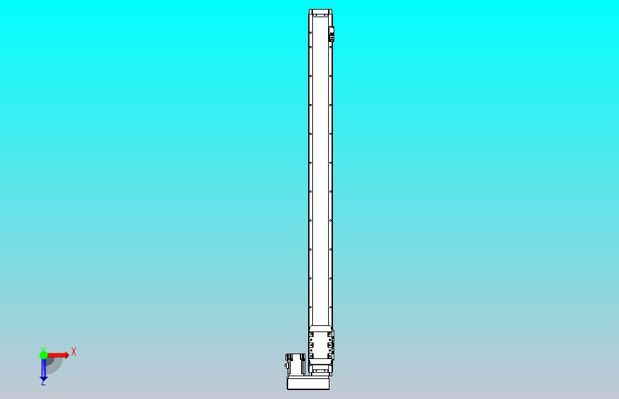 滚珠丝杠直线轴内置导轨TPA-GCR-80-1610C-L1050-MR-M40-N3