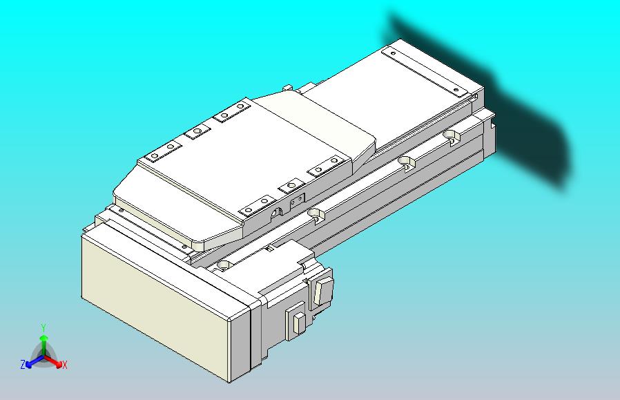 滚珠丝杠直线轴内置导轨TPA-GCR-120-1610C-L100-ML-M40-N3