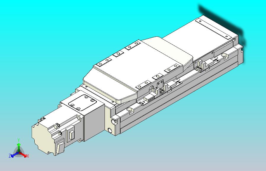 滚珠丝杠直线轴内置导轨TPA-GCR-120-1610C-L100-M-M40-N3