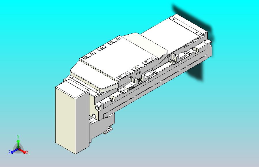 滚珠丝杠直线轴内置导轨TPA-GCR-120-1610C-L100-MP-M40-N3