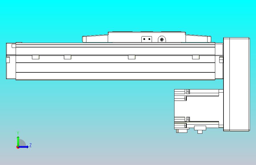 滚珠丝杠直线轴内置导轨TPA-GCR-120-1610C-L100-MP-M40-N3