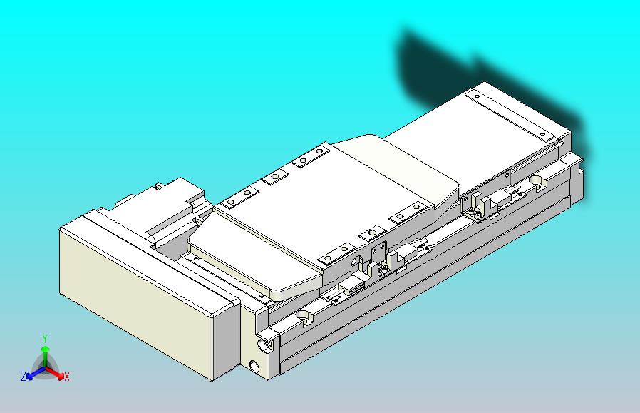 滚珠丝杠直线轴内置导轨TPA-GCR-120-1610C-L100-MR-M40-N3