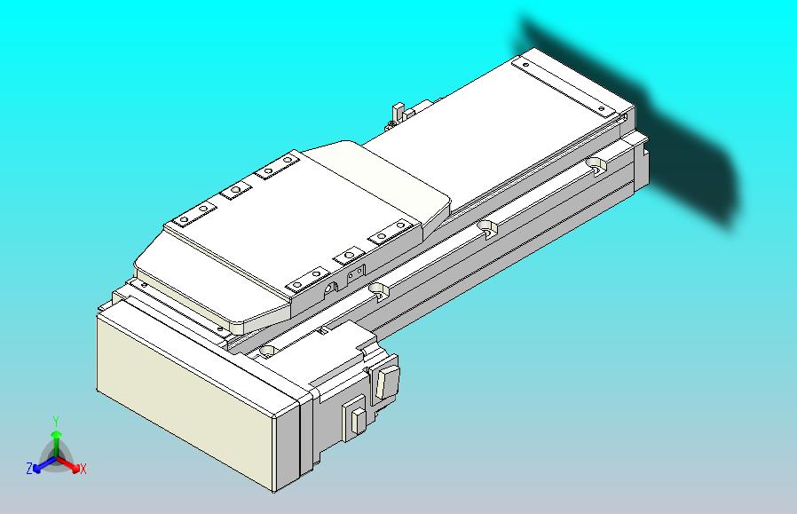 滚珠丝杠直线轴内置导轨TPA-GCR-120-1610C-L150-ML-M40-N3