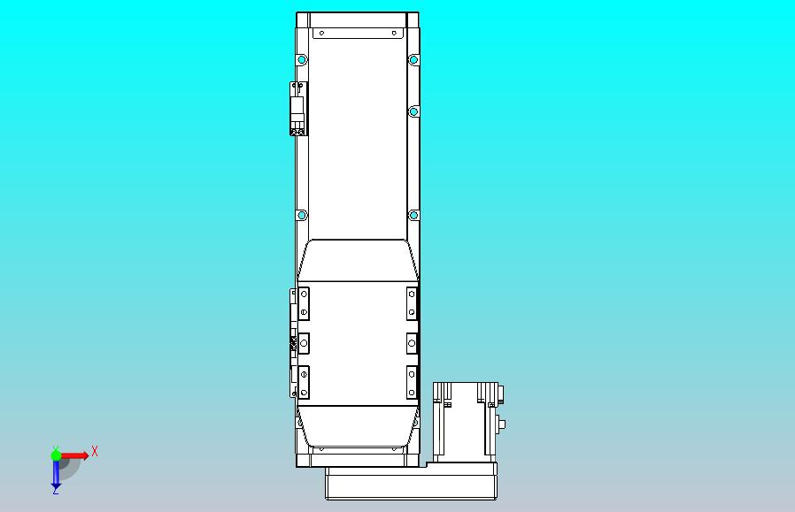 滚珠丝杠直线轴内置导轨TPA-GCR-120-1610C-L200-ML-M40-N3