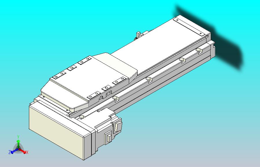 滚珠丝杠直线轴内置导轨TPA-GCR-120-1610C-L200-ML-M40-N3