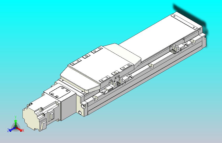 滚珠丝杠直线轴内置导轨TPA-GCR-120-1610C-L200-M-M40-N3