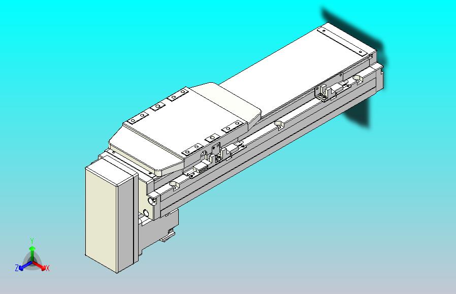 滚珠丝杠直线轴内置导轨TPA-GCR-120-1610C-L200-MP-M40-N3