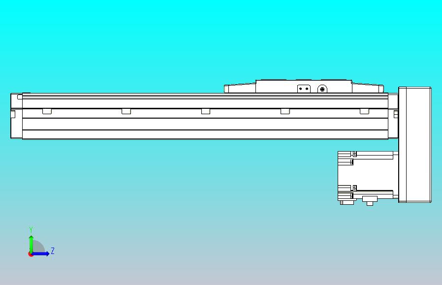 滚珠丝杠直线轴内置导轨TPA-GCR-120-1610C-L250-MP-M40-N3