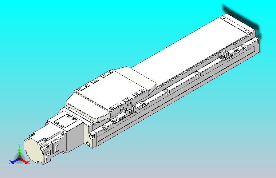 滚珠丝杠直线轴内置导轨TPA-GCR-120-1610C-L300-M-M40-N3