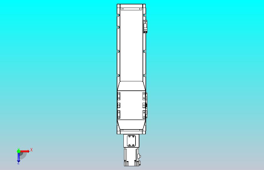 滚珠丝杠直线轴内置导轨TPA-GCR-120-1610C-L300-M-M40-N3