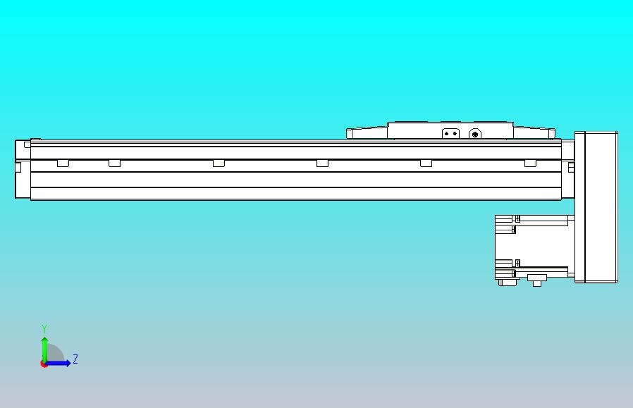 滚珠丝杠直线轴内置导轨TPA-GCR-120-1610C-L300-MP-M40-N3