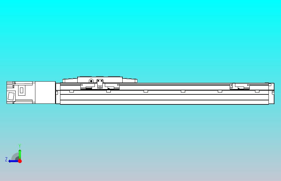 滚珠丝杠直线轴内置导轨TPA-GCR-120-1610C-L350-M-M40-N3