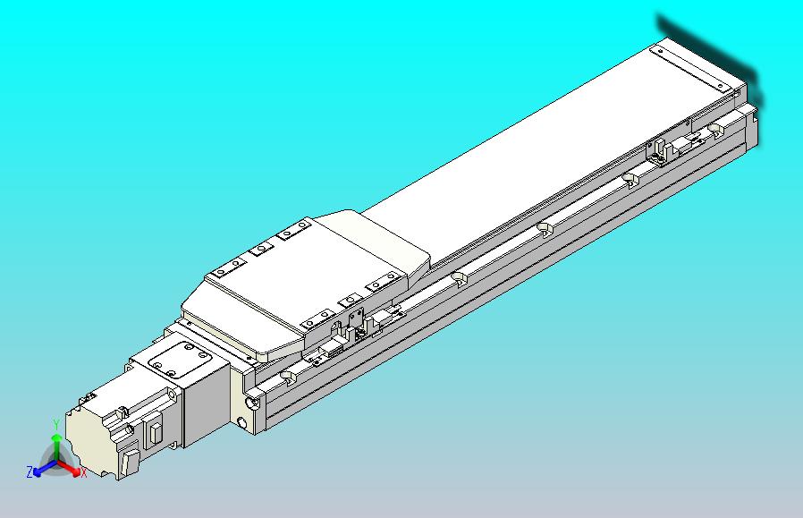 滚珠丝杠直线轴内置导轨TPA-GCR-120-1610C-L350-M-M40-N3