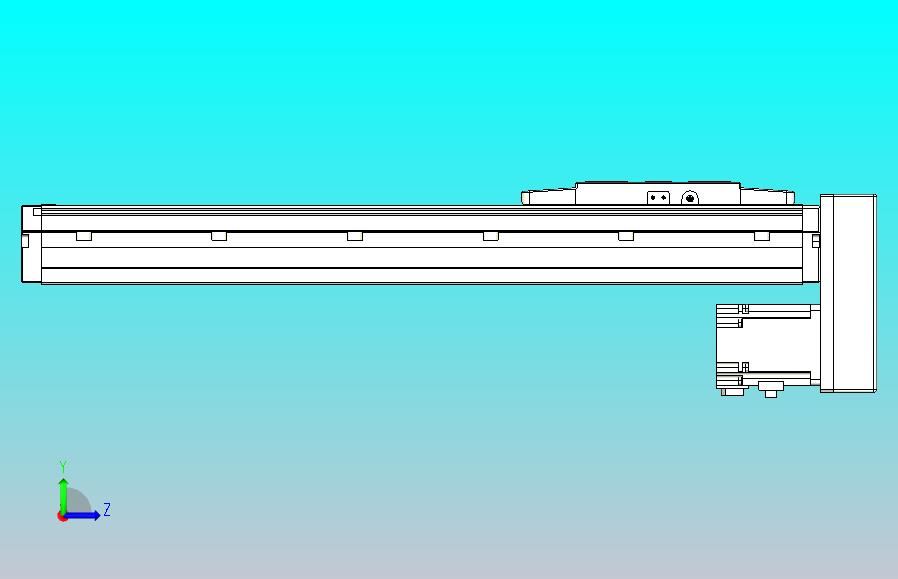 滚珠丝杠直线轴内置导轨TPA-GCR-120-1610C-L350-MP-M40-N3