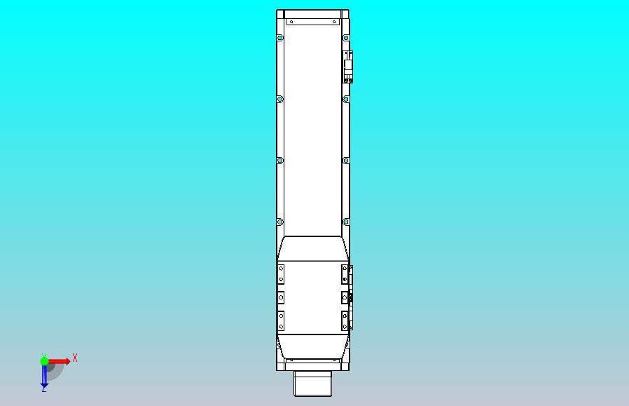 滚珠丝杠直线轴内置导轨TPA-GCR-120-1610C-L350-MP-M40-N3