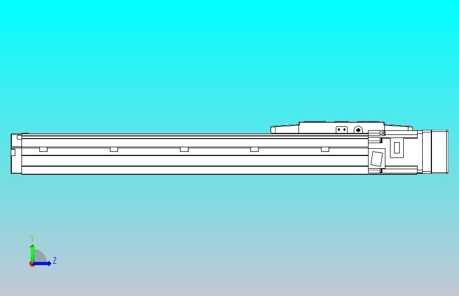 滚珠丝杠直线轴内置导轨TPA-GCR-120-1610C-L350-MR-M40-N3