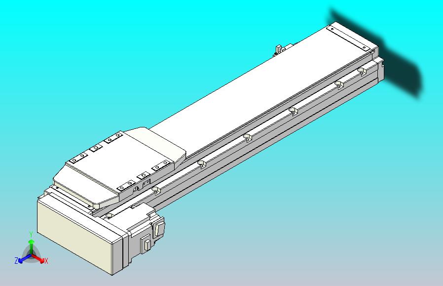 滚珠丝杠直线轴内置导轨TPA-GCR-120-1610C-L400-ML-M40-N3