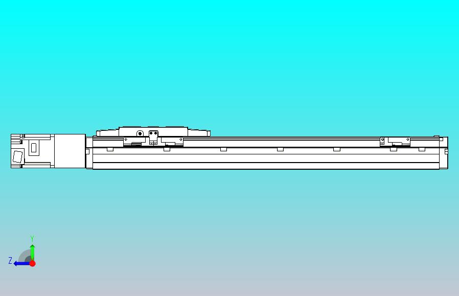 滚珠丝杠直线轴内置导轨TPA-GCR-120-1610C-L400-M-M40-N3