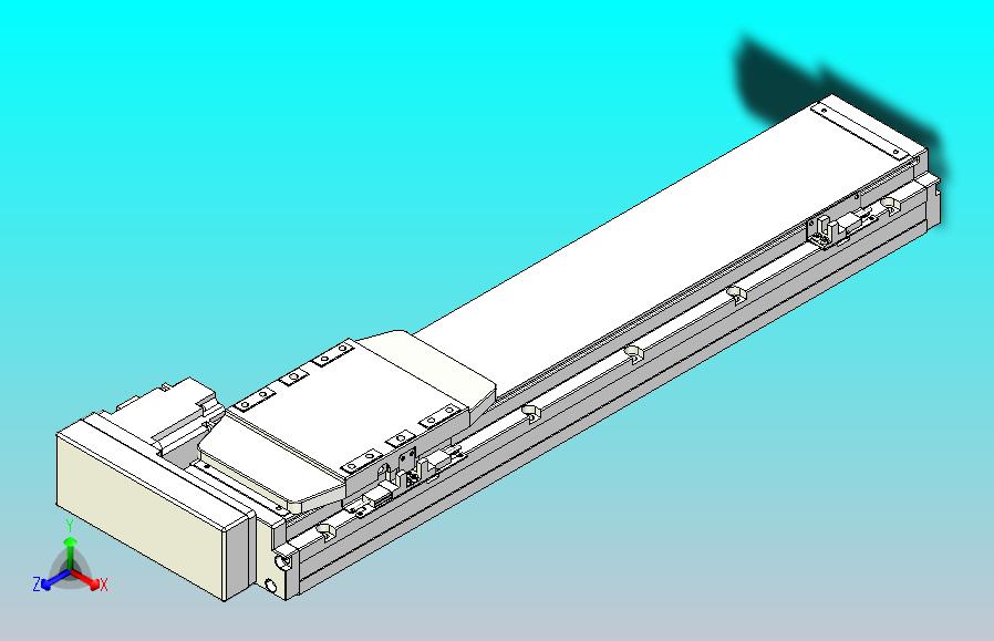 滚珠丝杠直线轴内置导轨TPA-GCR-120-1610C-L400-MR-M40-N3