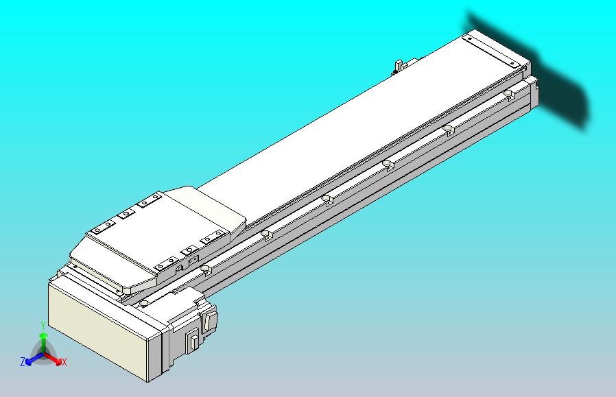 滚珠丝杠直线轴内置导轨TPA-GCR-120-1610C-L450-ML-M40-N3