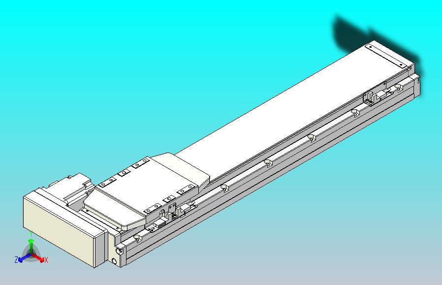 滚珠丝杠直线轴内置导轨TPA-GCR-120-1610C-L450-MR-M40-N3