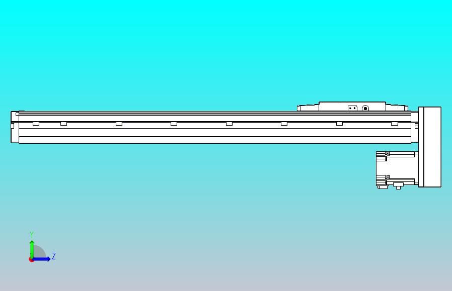 滚珠丝杠直线轴内置导轨TPA-GCR-120-1610C-L500-MP-M40-N3