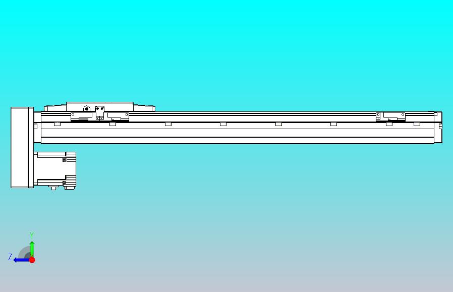 滚珠丝杠直线轴内置导轨TPA-GCR-120-1610C-L500-MP-M40-N3