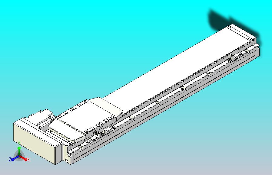 滚珠丝杠直线轴内置导轨TPA-GCR-120-1610C-L500-MR-M40-N3