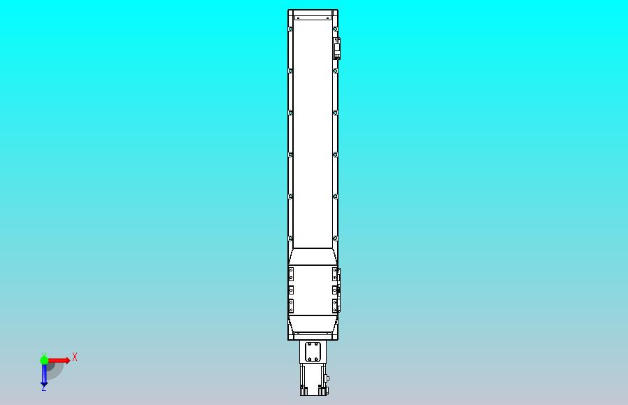 滚珠丝杠直线轴内置导轨TPA-GCR-120-1610C-L550-M-M40-N3