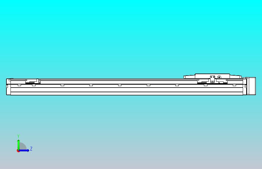 滚珠丝杠直线轴内置导轨TPA-GCR-120-1610C-L600-ML-M40-N3