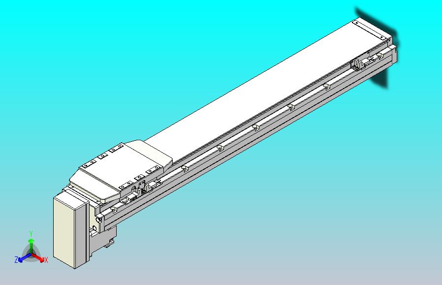 滚珠丝杠直线轴内置导轨TPA-GCR-120-1610C-L600-MP-M40-N3