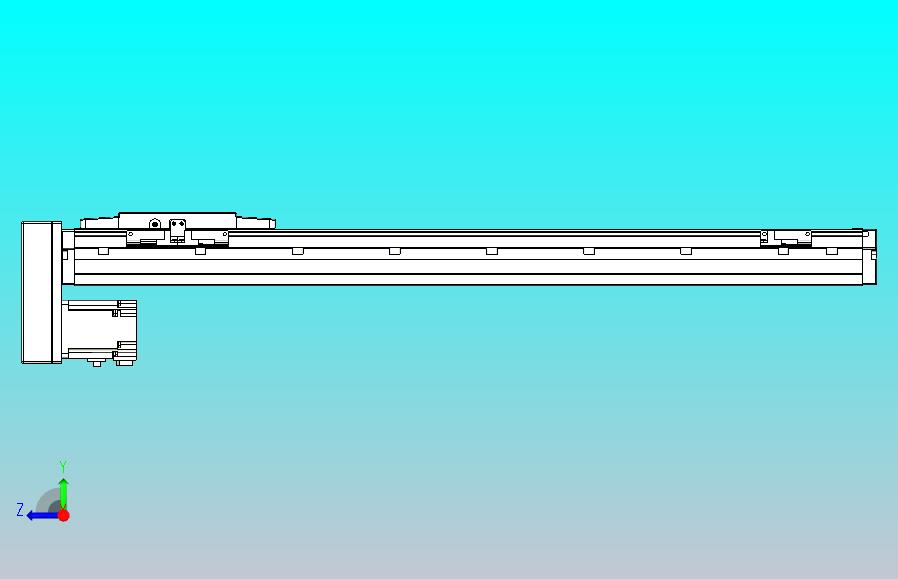 滚珠丝杠直线轴内置导轨TPA-GCR-120-1610C-L600-MP-M40-N3