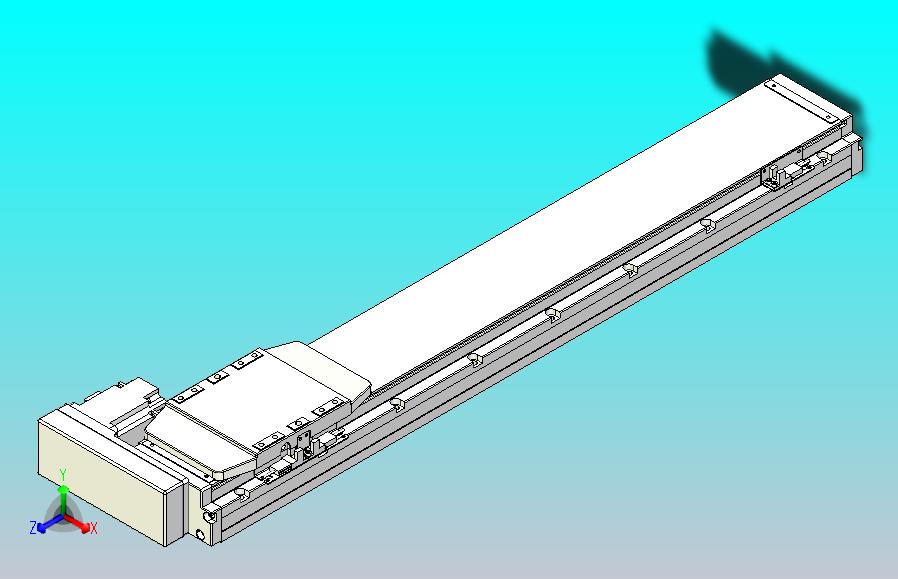 滚珠丝杠直线轴内置导轨TPA-GCR-120-1610C-L600-MR-M40-N3